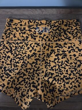 Fleo Orange and Black Halloween Edition Shorts